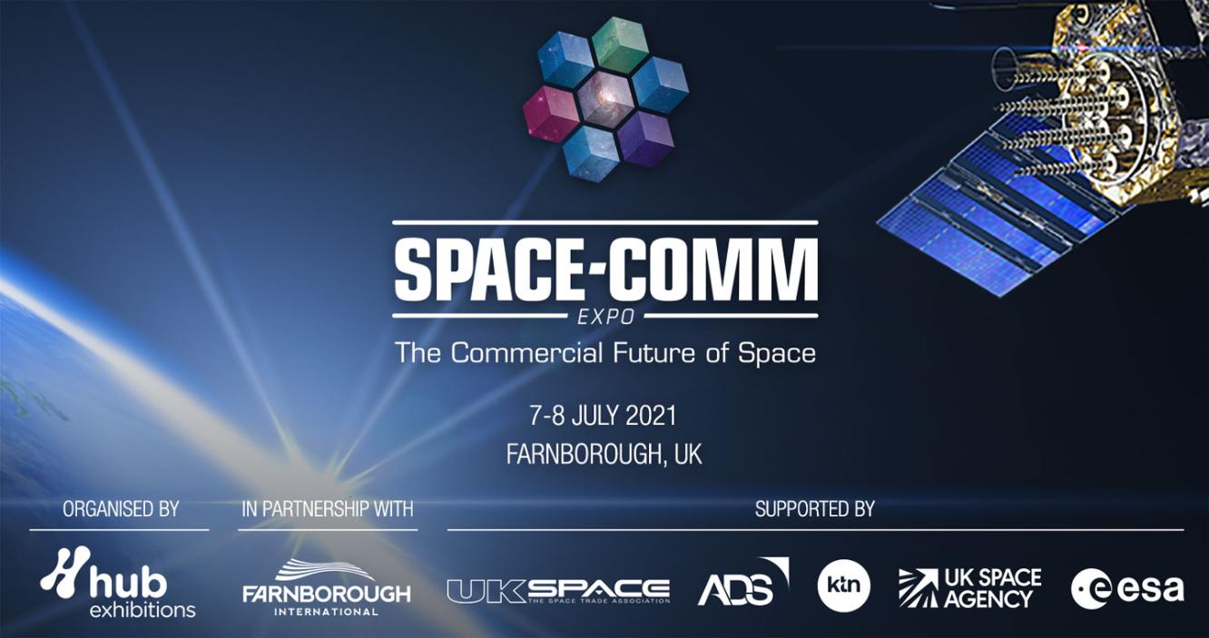 Space-Comm Expo 2021 banner